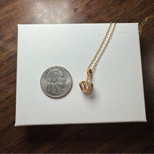 Crown Pendant Necklace